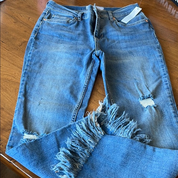 NWT Free People Great Heights Frayed Skinny Jeans - Picture 5 of 17